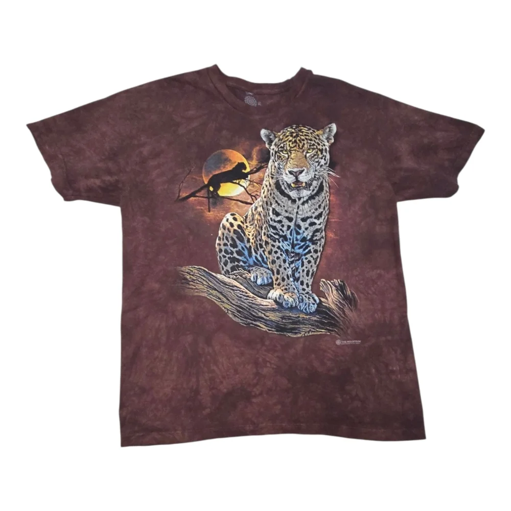 The Mountain Shirt Leopard Animal Print Central Florida Zoo Y2k 3XL - Picture 1 of 8